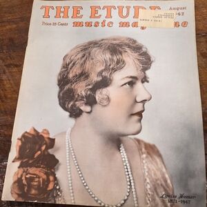 Vintage The Etude Music Magazine August 1947